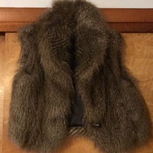 Softest Furriest Faux Short Vest